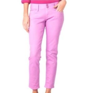 Lilly Pulitzer l Worth Skinny Mini Zip Jeans Size 00